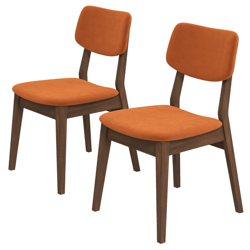 Carlos - Solid Back Side Chair (Set of 2) - R&R Furniture Gallery (Fountain Valley, CA)