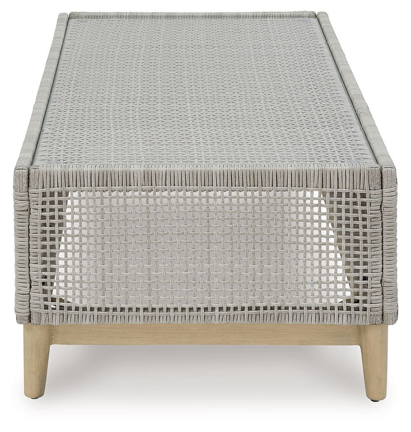 Seton Creek - Rectangular Cocktail Table - Gray - R&R Furniture Gallery (Fountain Valley, CA)