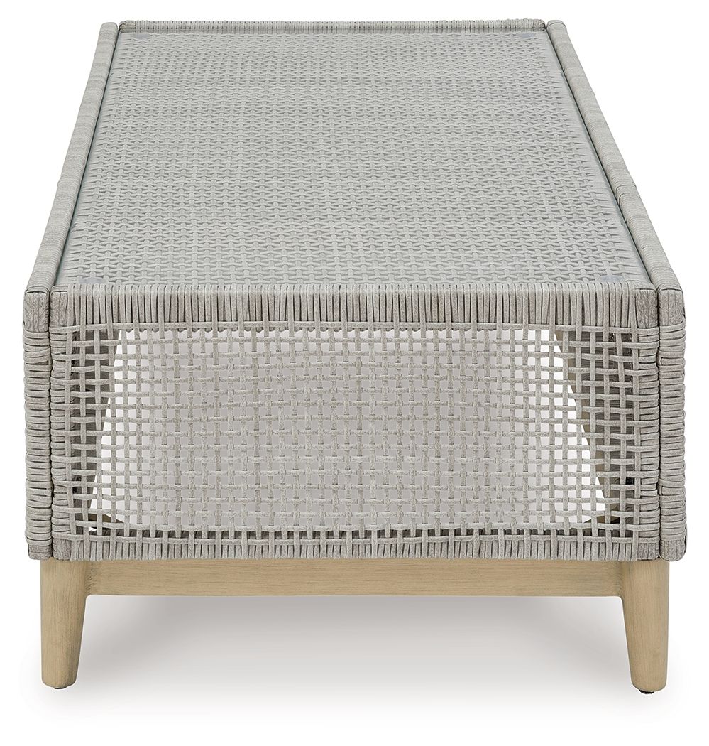 Seton Creek - Rectangular Cocktail Table - Gray - R&R Furniture Gallery (Fountain Valley, CA)