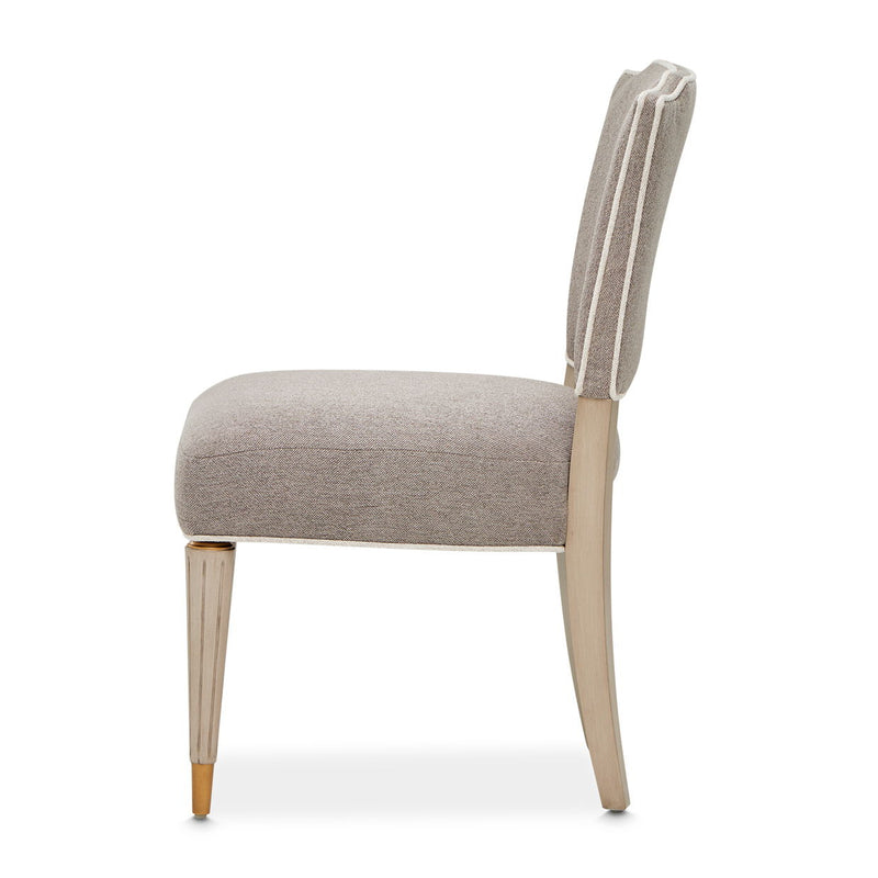 St. Charles - Vanity Chair - Dove Gray - R&R Furniture Gallery (Fountain Valley, CA)
