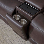 Parker Living Easton reclining sectional with power adjustable headrests, featuring plush upholstery and modern design.