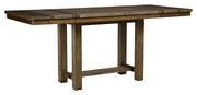 Moriville - Rectangular Dining Room Counter Extension Table - Grayish Brown - R&R Furniture Gallery (Fountain Valley, CA)