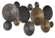 Emsley - Wall Decor - Metallic / Black / Gray - R&R Furniture Gallery (Fountain Valley, CA)