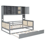 Daybed And All In One Cabinet And Shelf - R&R Furniture Gallery (Fountain Valley, CA)