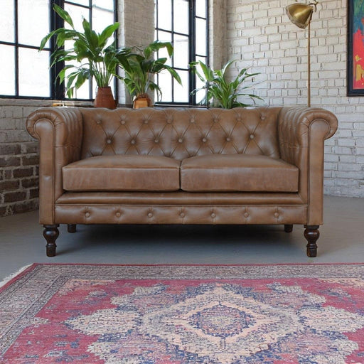 Buffalo - Chesterfield Sofa - Brown - R&R Furniture Gallery (Fountain Valley, CA)