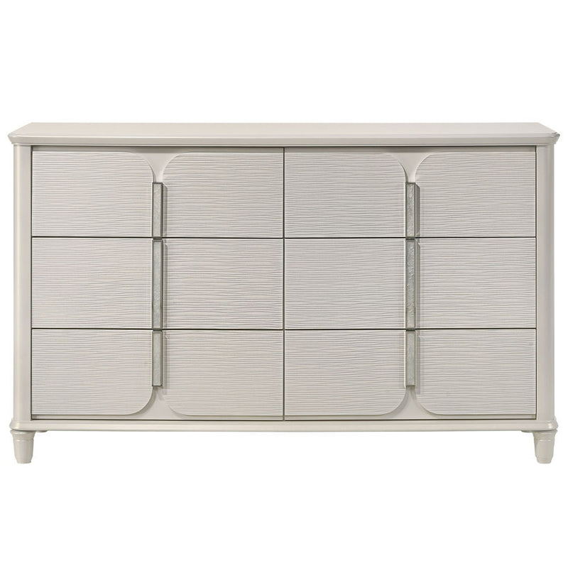 Laveda - Dresser - Pearl White - R&R Furniture Gallery (Fountain Valley, CA)
