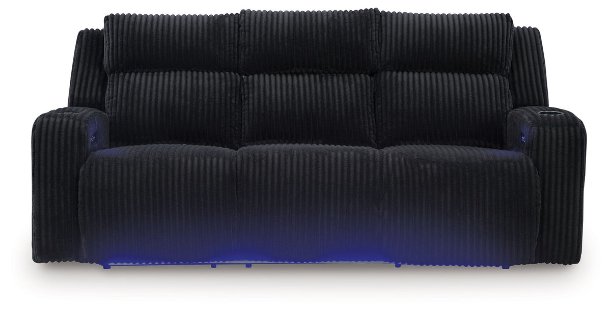 Forest Lake - Power Reclining Sofa With Adj Headrest - R&R Furniture Gallery (Fountain Valley, CA)