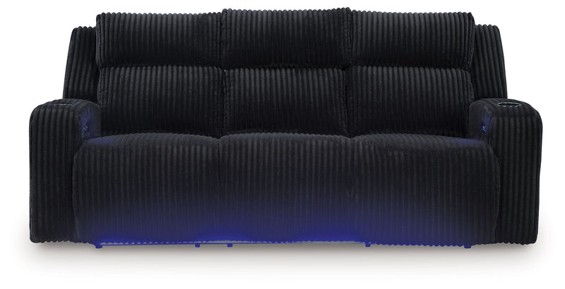 Forest Lake - Power Reclining Sofa With Adj Headrest - R&R Furniture Gallery (Fountain Valley, CA)