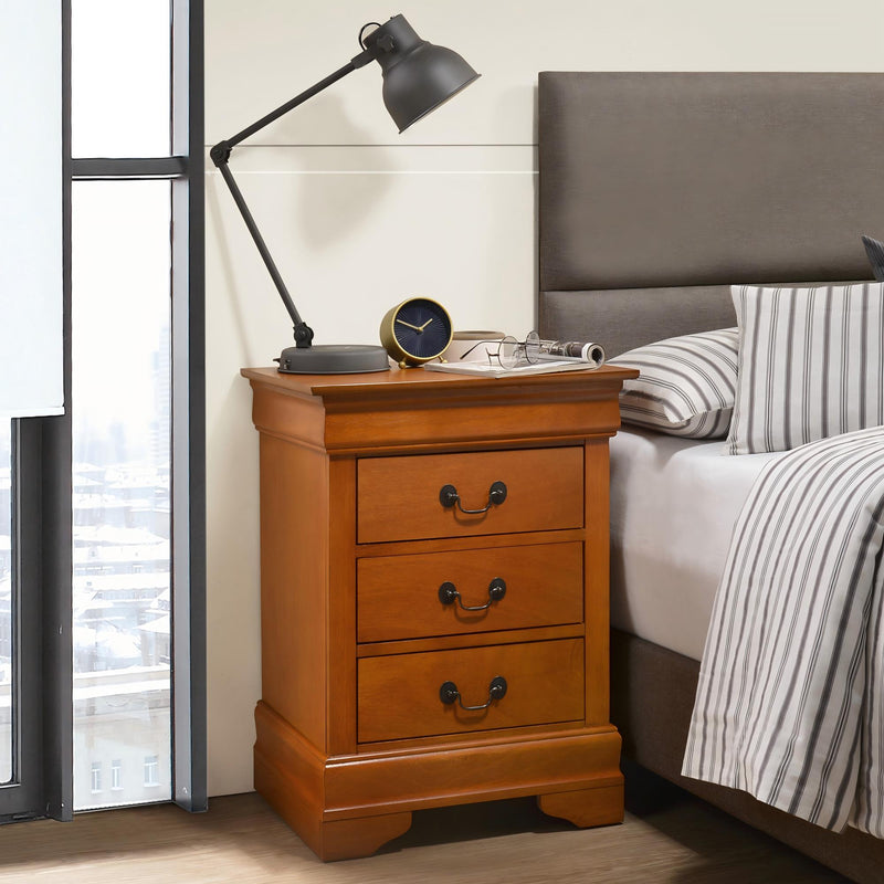 Louis Phillipe - Nightstand - Wood - R&R Furniture Gallery (Fountain Valley, CA)