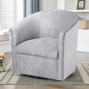 Eden - Swivel Chair With Upholstery And Hardwood Frame - R&R Furniture Gallery (Fountain Valley, CA)