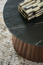Ceilby - Accent Cocktail Table - Black / Brown - R&R Furniture Gallery (Fountain Valley, CA)