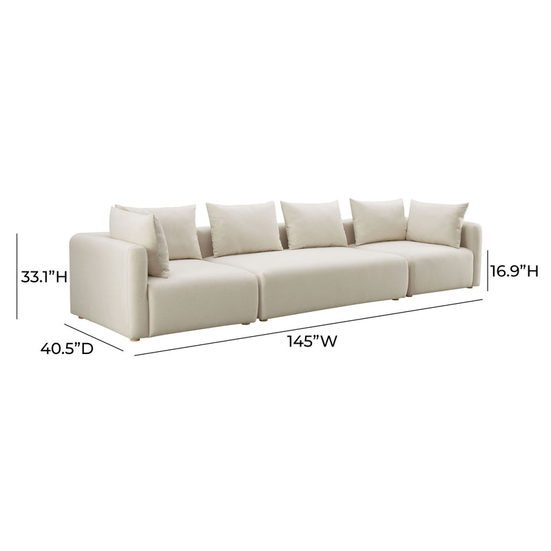 Hangover - Linen Sofa - Cream - R&R Furniture Gallery (Fountain Valley, CA)