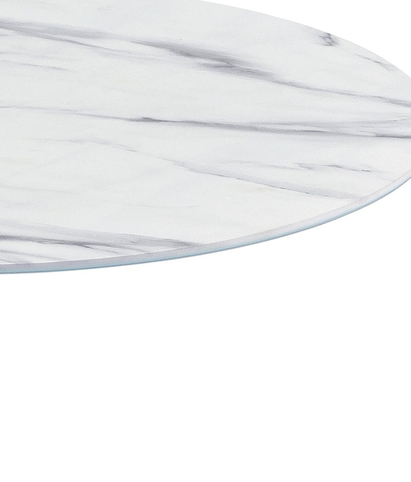 Circa - 17.5" End Table With Marble Textured Top - R&R Furniture Gallery (Fountain Valley, CA)