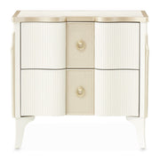 La Marisia - Nightstand - Creamy Pearl - R&R Furniture Gallery (Fountain Valley, CA)