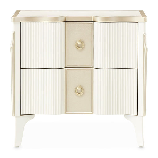 La Marisia - Nightstand - Creamy Pearl - R&R Furniture Gallery (Fountain Valley, CA)