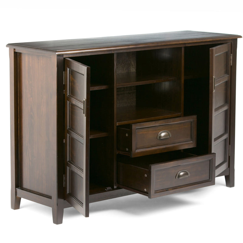 Burlington - Handcrafted Tall TV Media Stand - R&R Furniture Gallery (Fountain Valley, CA)