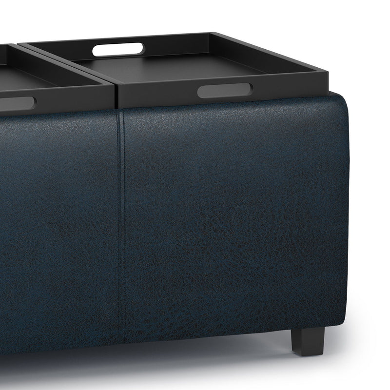 Avalon - Multi Functional Storage Ottoman - R&R Furniture Gallery (Fountain Valley, CA)