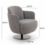 Solange - Swivel Chair - R&R Furniture Gallery (Fountain Valley, CA)