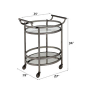 Lakelyn - Serving Cart - R&R Furniture Gallery (Fountain Valley, CA)
