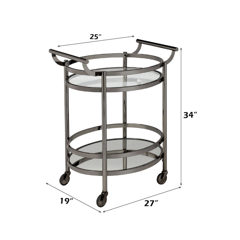 Lakelyn - Serving Cart - R&R Furniture Gallery (Fountain Valley, CA)