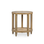 Devin - Solid Wood Round Table - R&R Furniture Gallery (Fountain Valley, CA)
