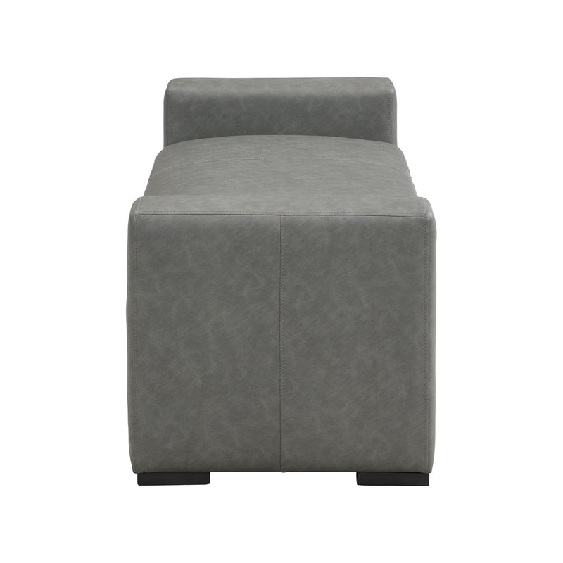 Ottoman With Unique Armrest Design For Living Spaces - R&R Furniture Gallery (Fountain Valley, CA)