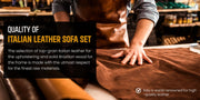 1111 - Leather Sofa - R&R Furniture Gallery (Fountain Valley, CA)