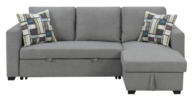 Pensole - Reversible Pop - Up Sleeper Sectional - R&R Furniture Gallery (Fountain Valley, CA)