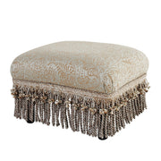 Fiona - Handcrafted Accent Footstool Ottoman - R&R Furniture Gallery (Fountain Valley, CA)