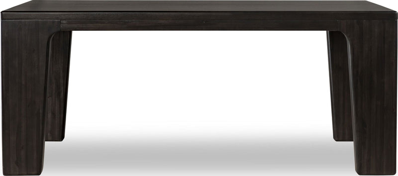 Zamba Rectangular Acacia Wood Dining Table in Jaguar