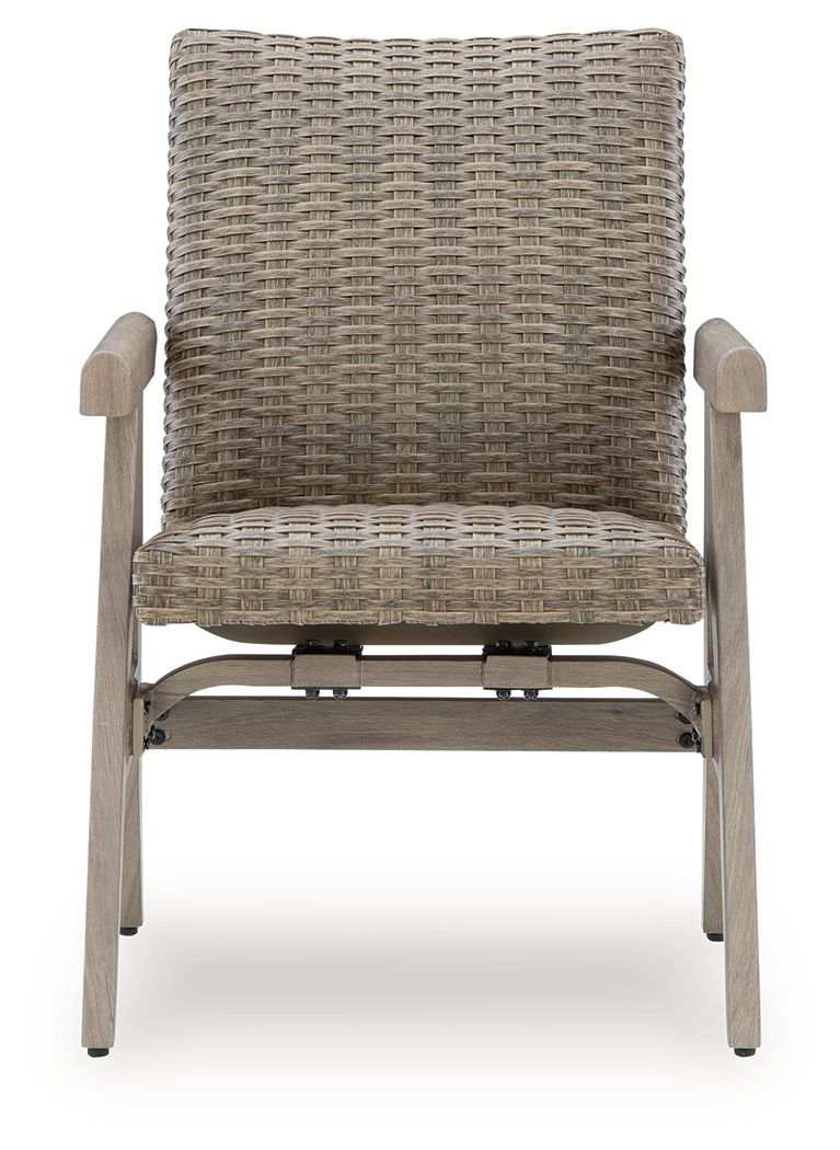 Cliff Trails - Rocking Arm Chair (Set of 2) - Beige - R&R Furniture Gallery (Fountain Valley, CA)