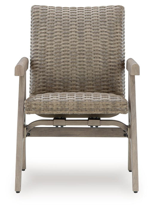 Cliff Trails - Rocking Arm Chair (Set of 2) - Beige - R&R Furniture Gallery (Fountain Valley, CA)
