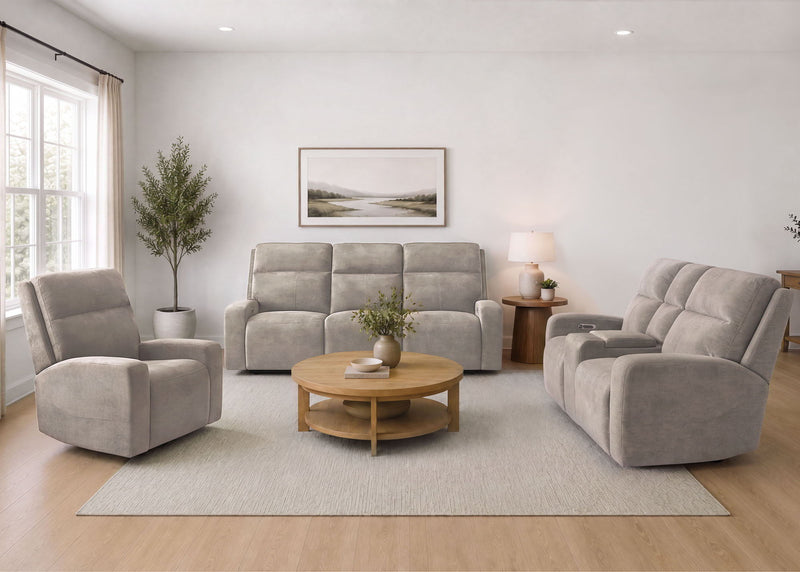 Traxton - Power Zero Gravity Tilt Console Loveseat