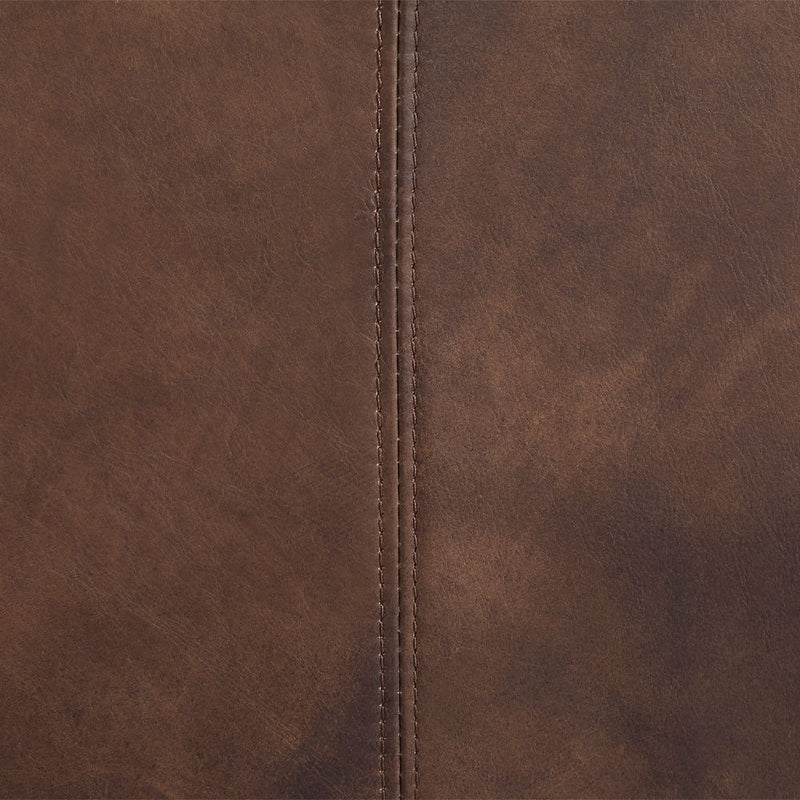 Jaron - Sofa - Mocha Top Grain Leather - R&R Furniture Gallery (Fountain Valley, CA)