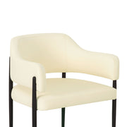 Sezanne - Vegan Leather Dining Chair - R&R Furniture Gallery (Fountain Valley, CA)