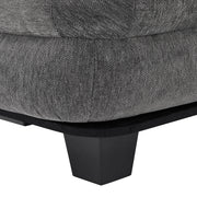 Noble House oversized chaise lounge sofa bed with deep seat and layered armrests, showcasing its plush, modern design.