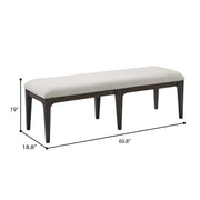 Upholstered Bench - Brown - R&R Furniture Gallery (Fountain Valley, CA)