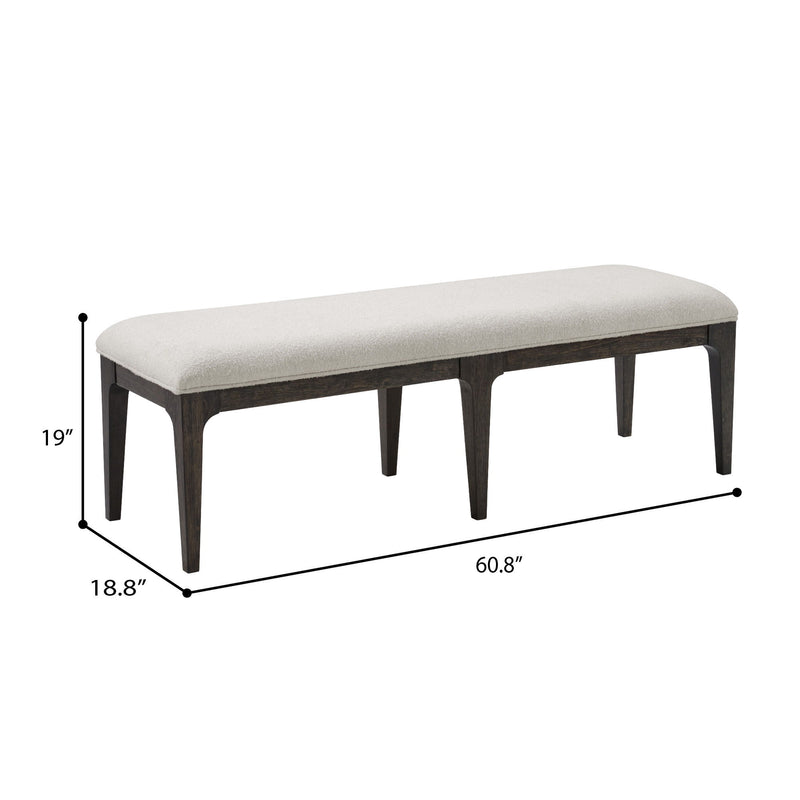 Upholstered Bench - Brown - R&R Furniture Gallery (Fountain Valley, CA)