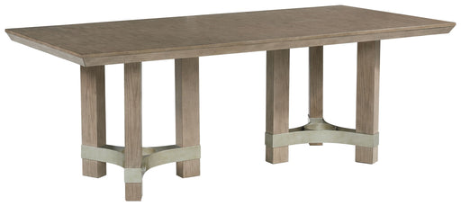 Chrestner - Rectangular Dining Room Table - Gray - R&R Furniture Gallery (Fountain Valley, CA)