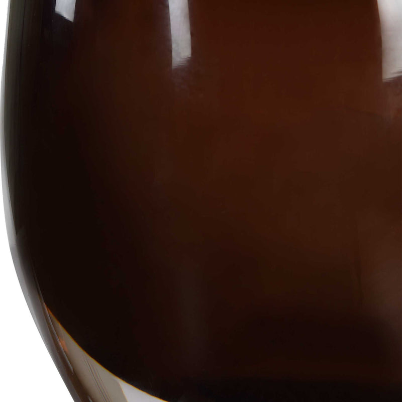 Vannett - Table Lamp - Dark Amber / White
