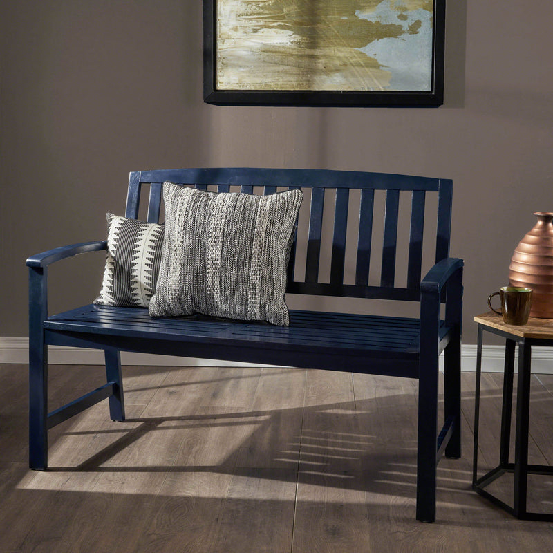 Farmhouse Style Loja Bench Indoor / Outdoor - R&R Furniture Gallery (Fountain Valley, CA)