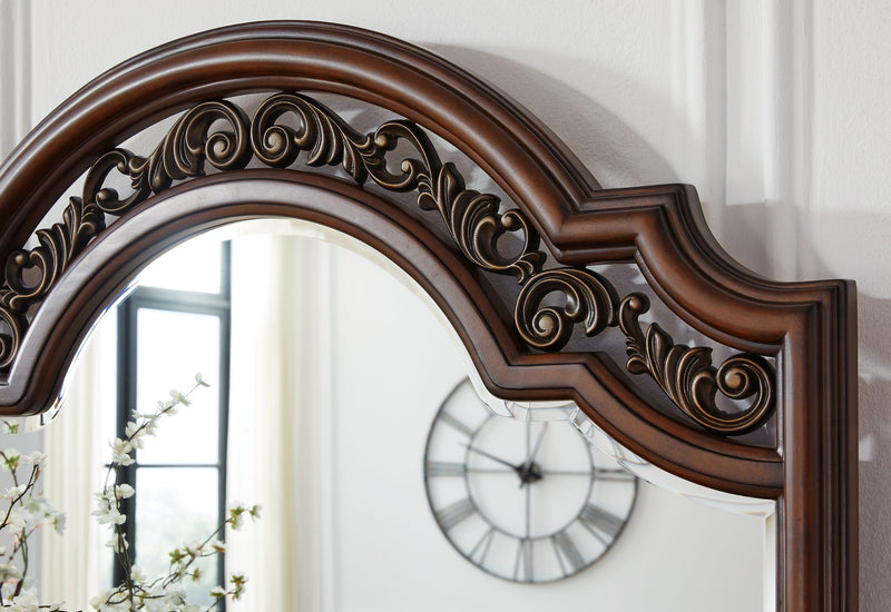 Lavinton - Dresser And Mirror - Brown - R&R Furniture Gallery (Fountain Valley, CA)