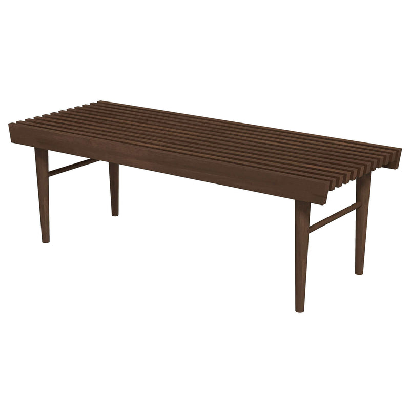 Mia - Bench - Dark Brown - R&R Furniture Gallery (Fountain Valley, CA)