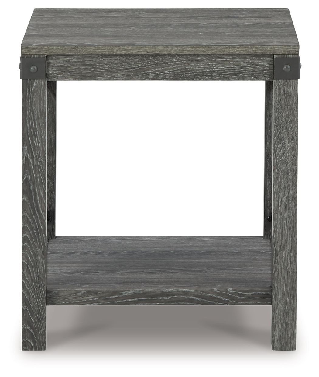 Freedan - Square End Table - Grayish Brown - R&R Furniture Gallery (Fountain Valley, CA)