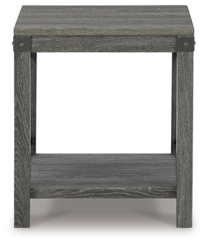 Freedan - Square End Table - Grayish Brown - R&R Furniture Gallery (Fountain Valley, CA)