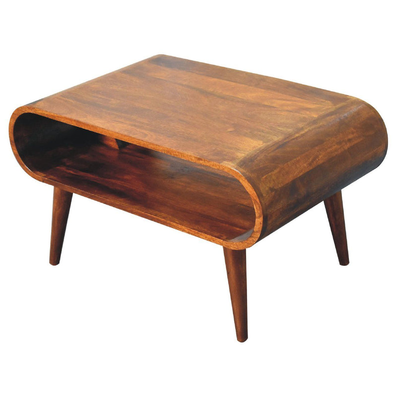 Solid Wood Open Coffee Table - R&R Furniture Gallery (Fountain Valley, CA)