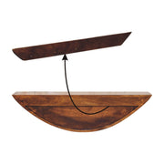 Crescent - Floating Wall Shelf - Brown - R&R Furniture Gallery (Fountain Valley, CA)