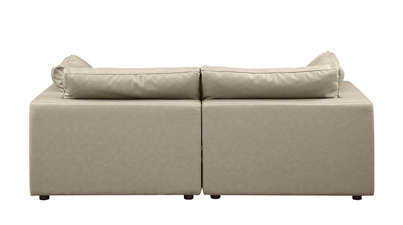 1100 - Modular Loveseat (Top-Grain Italian Leather)