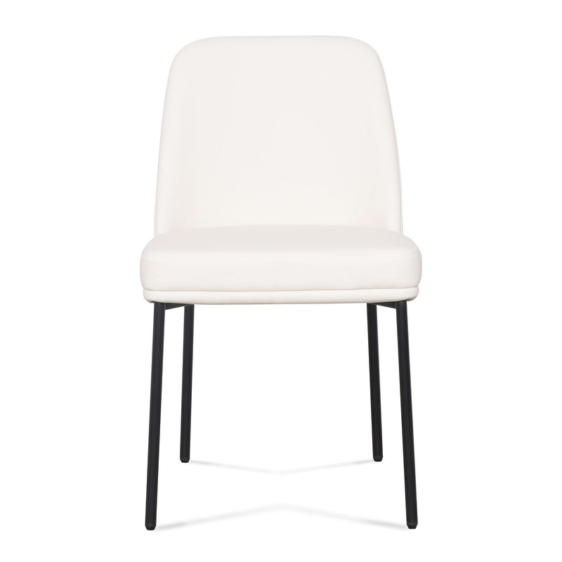 Set of two TOV Furniture Sydney dining chairs with modern design and neutral upholstery, ideal for stylish dining rooms.
