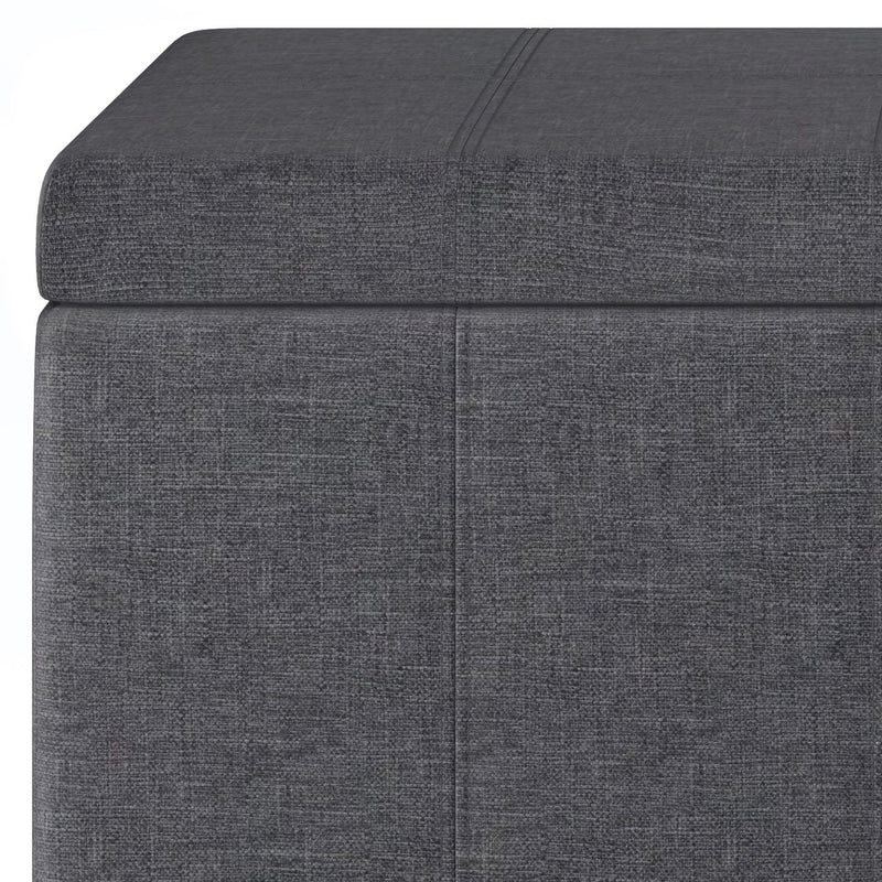Dover - Upholstered Storage Ottoman Bench - R&R Furniture Gallery (Fountain Valley, CA)